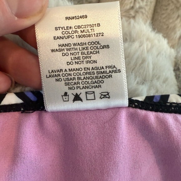 Collections by Catalina Multicolor Bikini Bottoms Size Large. Tie sides beaded. - Picture 6 of 6